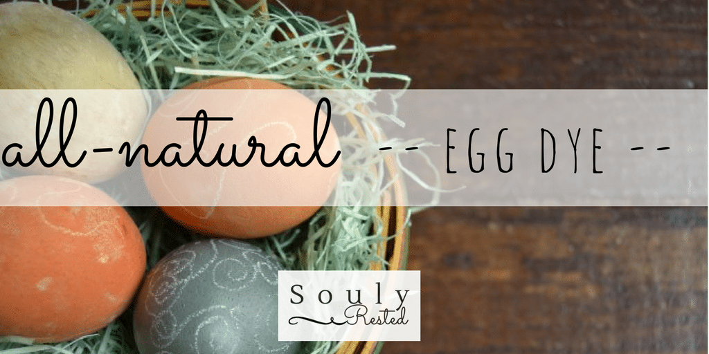 all-natural egg dye