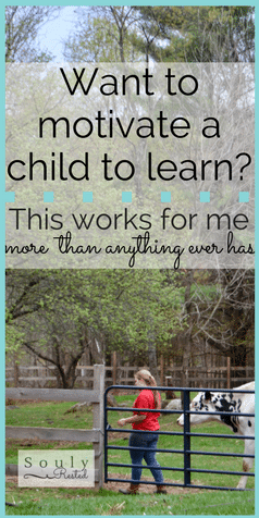 motivate a child to learn