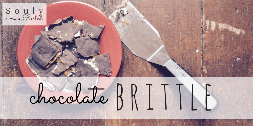 chocolate brittle crackers
