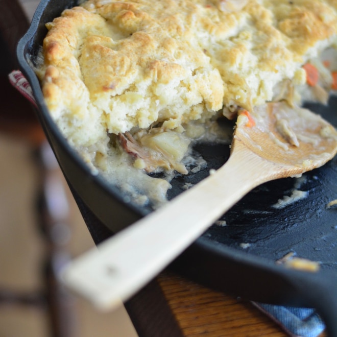 Paige Farmhouse Diner - **Lunch Special** Chicken Pot Pie Biscuit