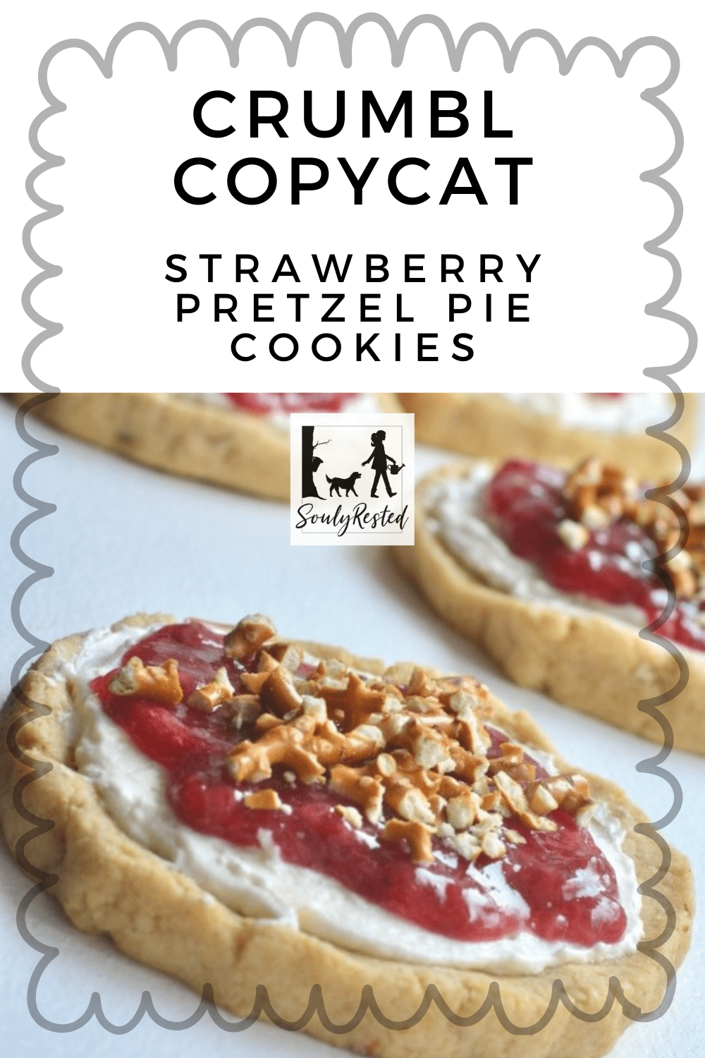 The Best Copycat Crumbl Strawberry Pretzel Pie Cookie Recipe