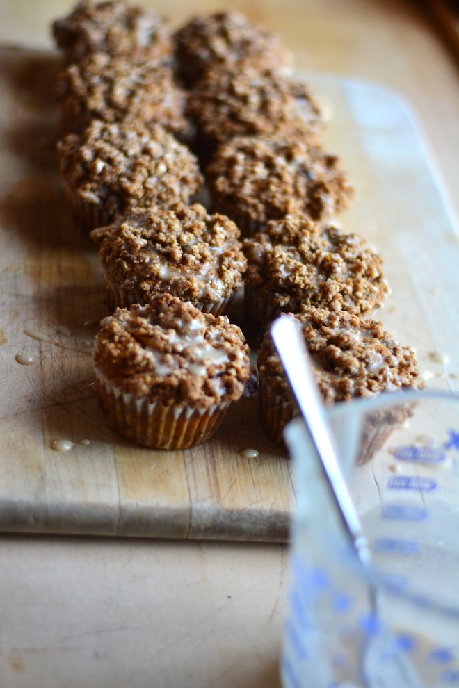 whole wheat pumpkin muffins