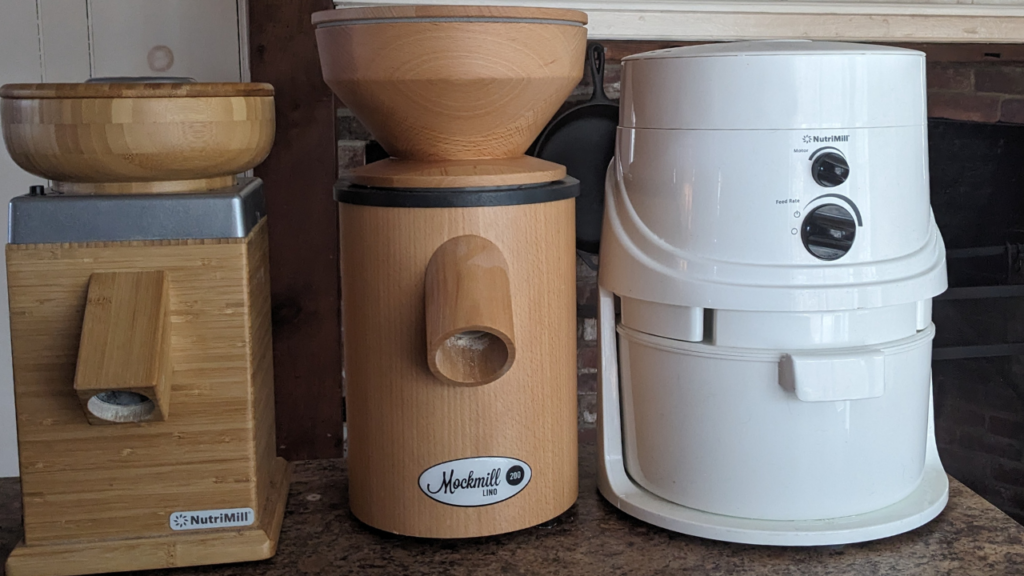 Home flour mill, stone mill vs impact mill