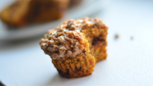 whole wheat pumpkin muffins