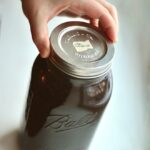 homemade chai concentrate in jar to make chai latte