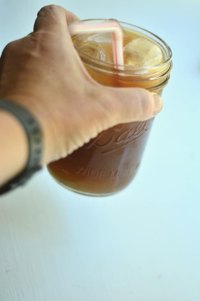 Homemade Soda: Dr Pepper recipe in a cup
