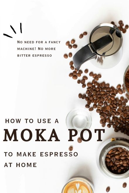 how to use a moka pot to make espresso at home