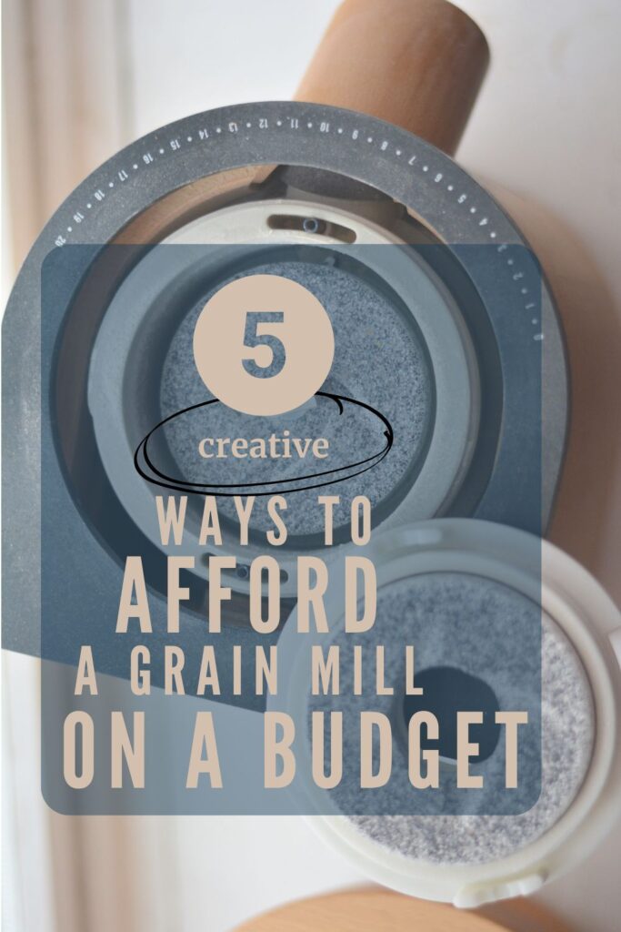 5 creative ways to afford a grain mill on a budget