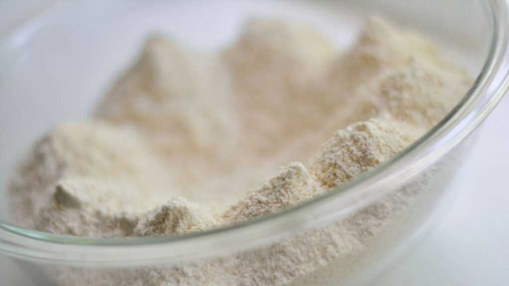 fresh milled flour on a budget with a grain mill