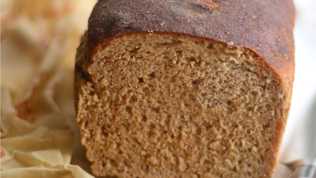 sourdough bread recipe made with fresh milled flour